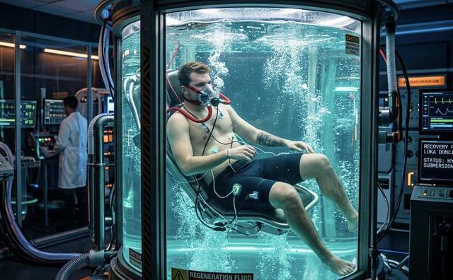 V体育入口-东契奇突然飞欧洲治腿筋，湖人球迷慌了：这剧情我见过